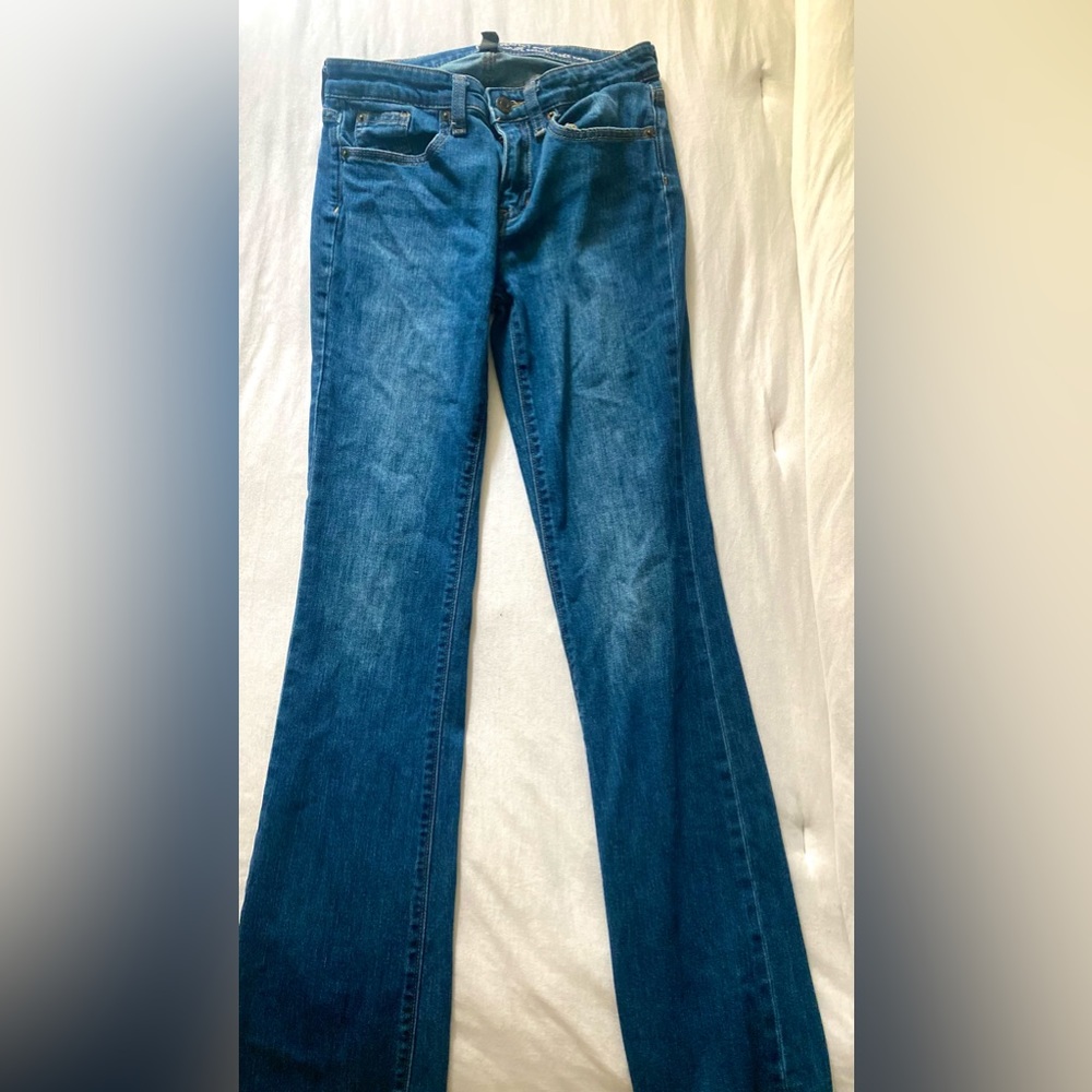 Gap low rise boot cut jeans